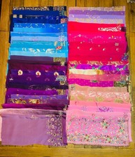 50 Sari Squares 12"x12" Mixed