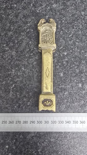 Brass grandfather clock style - brass,