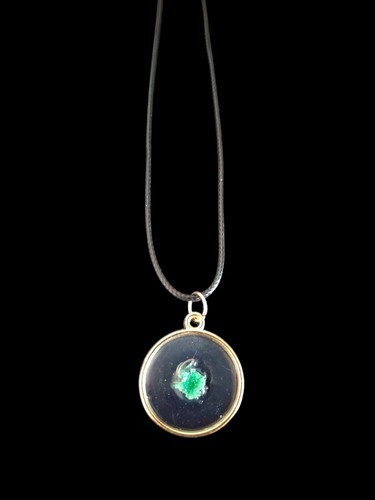Handmade resin necklace - handmade,
