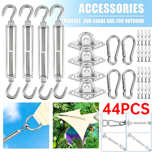 Sun shade sail fixing kit - shade,