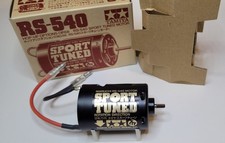 1/10 Tamiya RC Black Sport Tuned Motor Mabuchi RS-540 Vintage Hop-Up