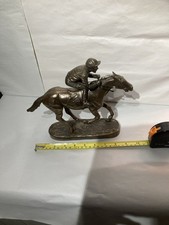 Racing Horse In Resin Type