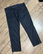 Paul&Shark Dark Blue Stretchy Men`s Jeans Pants Size 54