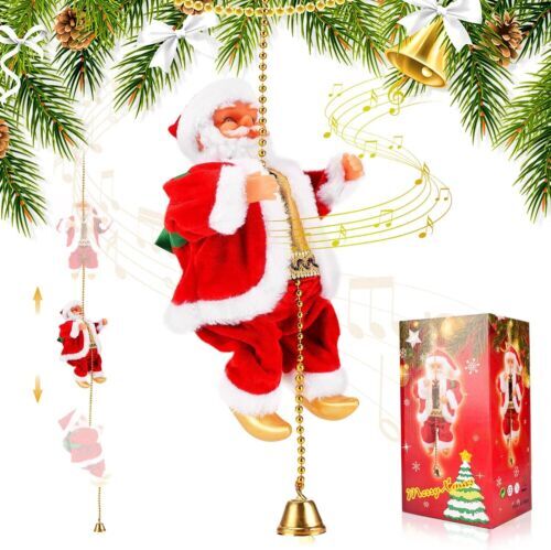 Christmas electric santa claus - electric,