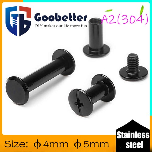Black chicago screws - screws, a2