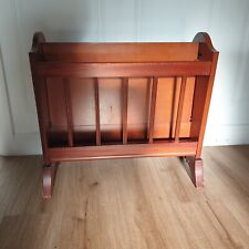 YEW Finish Magazine Rack