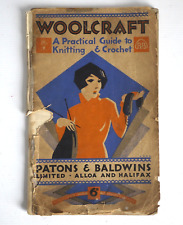 Vintage WOOLCRAFT Magazine Published by Patons and Baldwins'