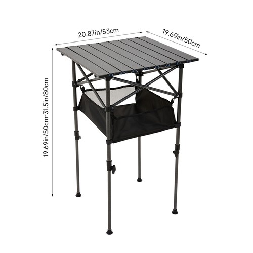 Folding camping table - folding,