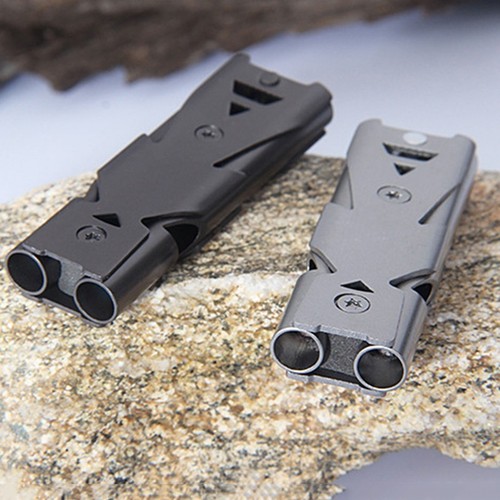 Stainless steel whistle - stainless,