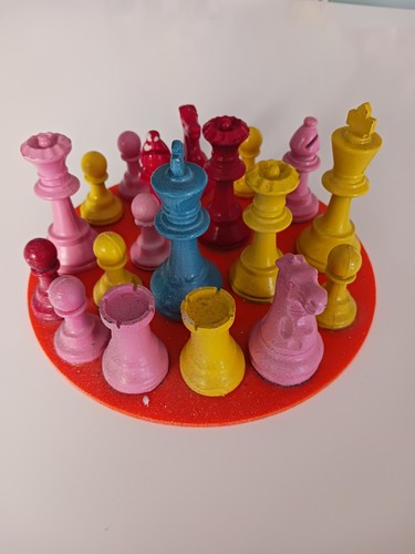 Unique handmade chess - unique,