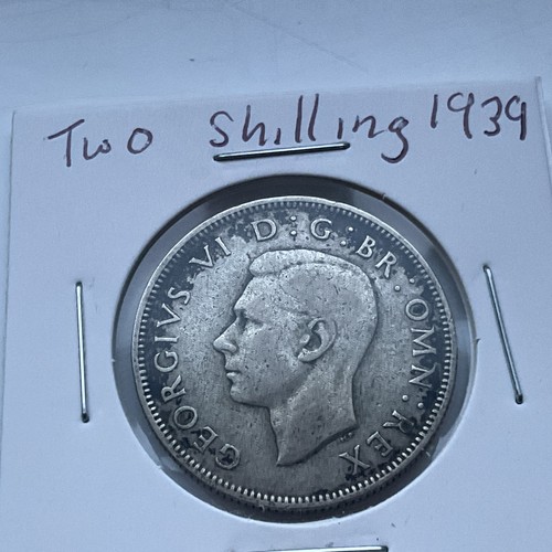 1939 two shillings - shillings, uk