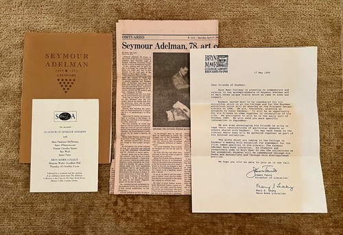 Seymour adelman 1906 1985 - adelman,,