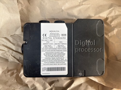 Aqualisa digital processor - aqualisa,