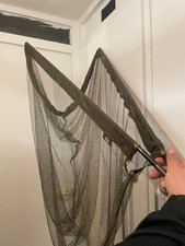 Carp Net 42 Inch Carp Landing Net for Fishing Jrc Fishing With Stink Bag Green