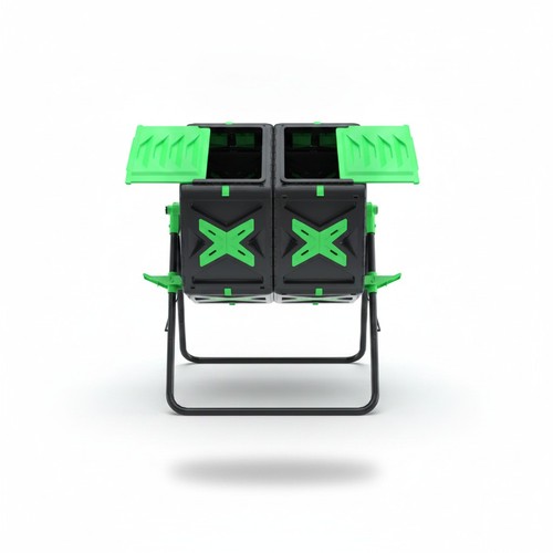 140l compost tumbler bin - bin, dual