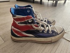 The Who British Flag Red Blue White Converse uk Size 5