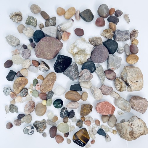 150 mixed rocks minerals - mixed,