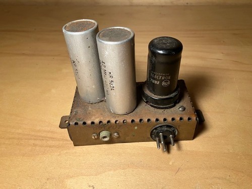 Vintage preamp tube amplifier