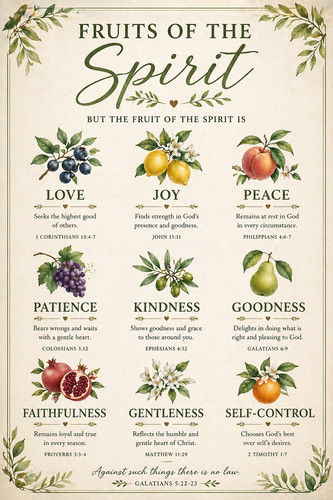 Fruits the spirit - fruits,