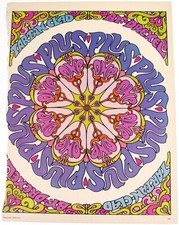 Vtg 1970 Psychedelic