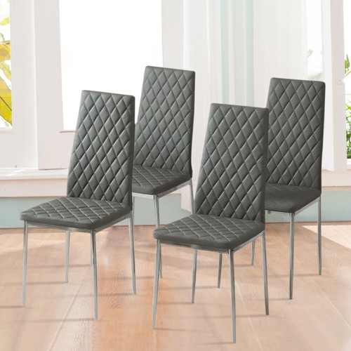 Dining chairs pvc - pvc, leather