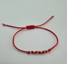 Kabbalah 7 Knots Bracelet Red Cord String