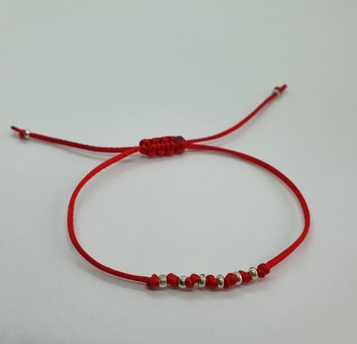 Kabbalah knots bracelet red - 7,