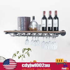 Wine Rack Hanging Glass Holder