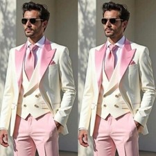 Light Pink Men's Suit Business