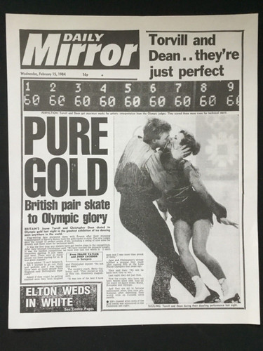 Poster newspaper page - page, 1984