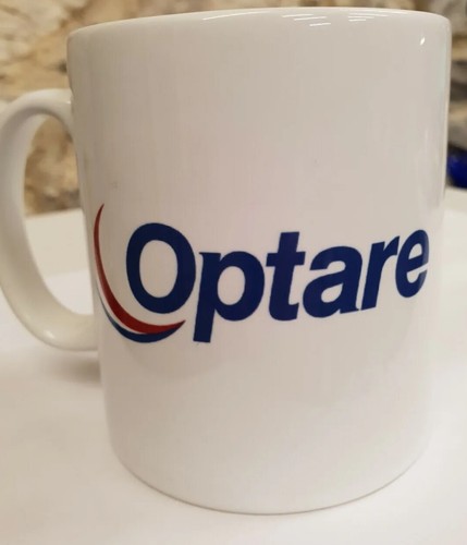 Optare bus logo cup - bus, mug