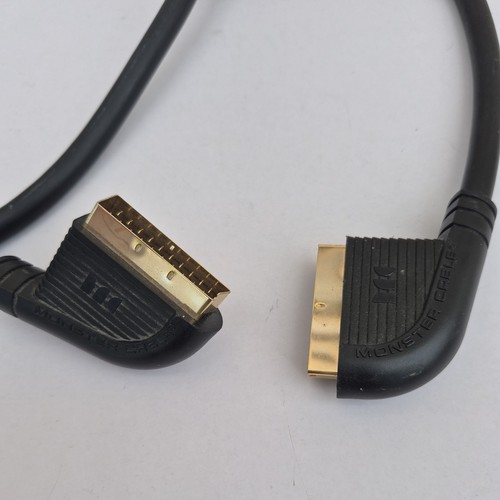 Monster gold scart lead - monster,