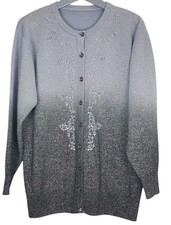 Roman Silver Grey Embroidered