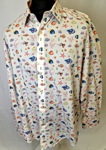 Brook taverner fish print - taverner, long