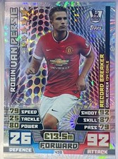 Robin van Persie Record Breaker Match Attax 2014-2015 Manchester Utd 14/15 # 430