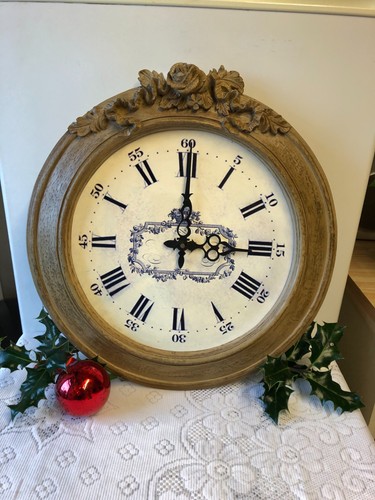 Wood rose carved decorative - wood,