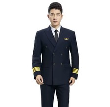 Air Caption Uniform Male Pilot