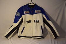 Yamaha White and blue leather