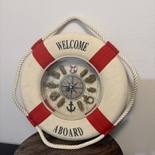 Vintage 10" Red Nautical