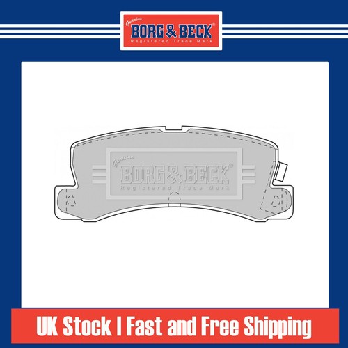 Brake pads set rear for - set,