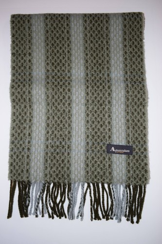 Aquascutum scarf wool green - aquascutum,