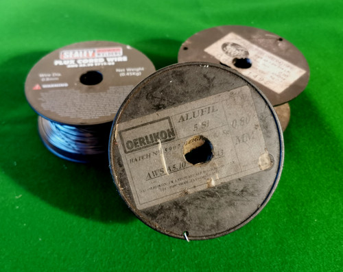 Part used spool 8mm mig - part,