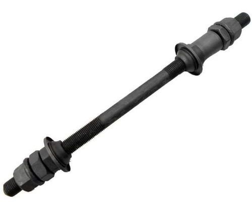 1pc black bike axle 190mm - 1pc,