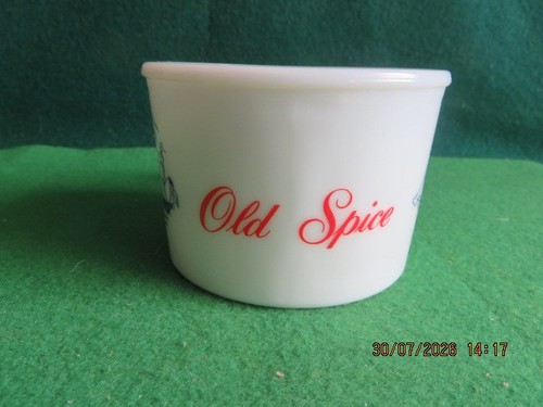 Vintage old spice shaving mug - shaving,