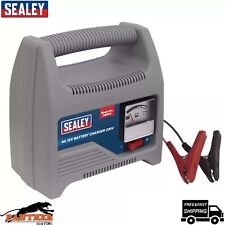 Sealey DSBC4 Battery Charger 12V 4Amp 230V Automatic Car / Bike / Van 12-48Ah