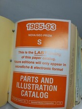 1985-93 Nova/Geo Prizm S Parts