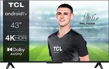 TCL 43P639K 43-inch 4K Smart