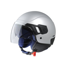 Piaggio PJ Jet Open Face Matt Grey Motorcycle Helmet New 605917M0