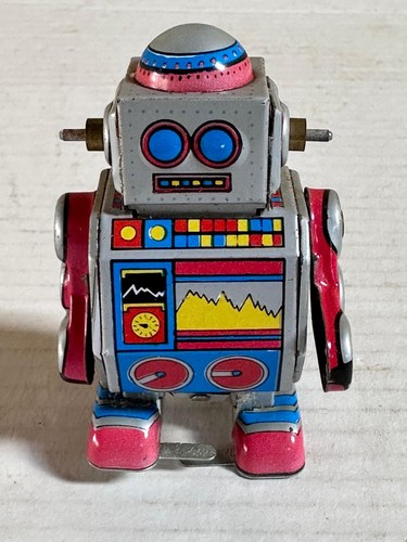 Vintage wind walking robot - vintage,
