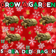 🔥5X Bearded Dragon  🔥GROW A GARDEN - CHEAPEST!⚡💸